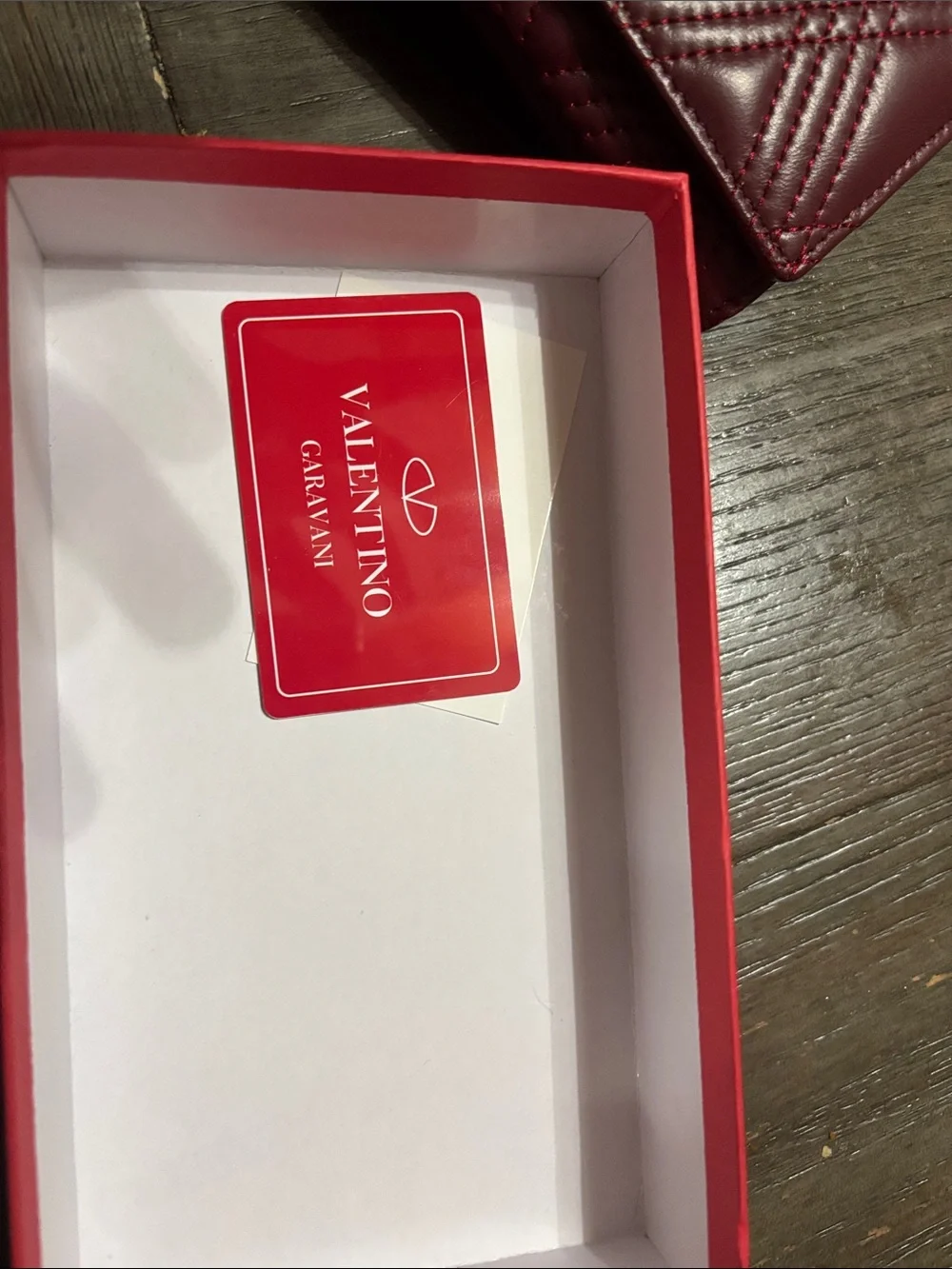 Valentino Garavani Red wallet